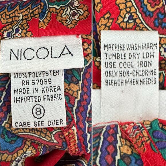 Vintage wrap blouse - Picture 6 of 7